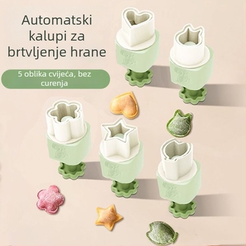 Kalup za wontone i set alata za embossing za dječju hranu, oblici leptira za tjesteninu i kalupi za kekse
