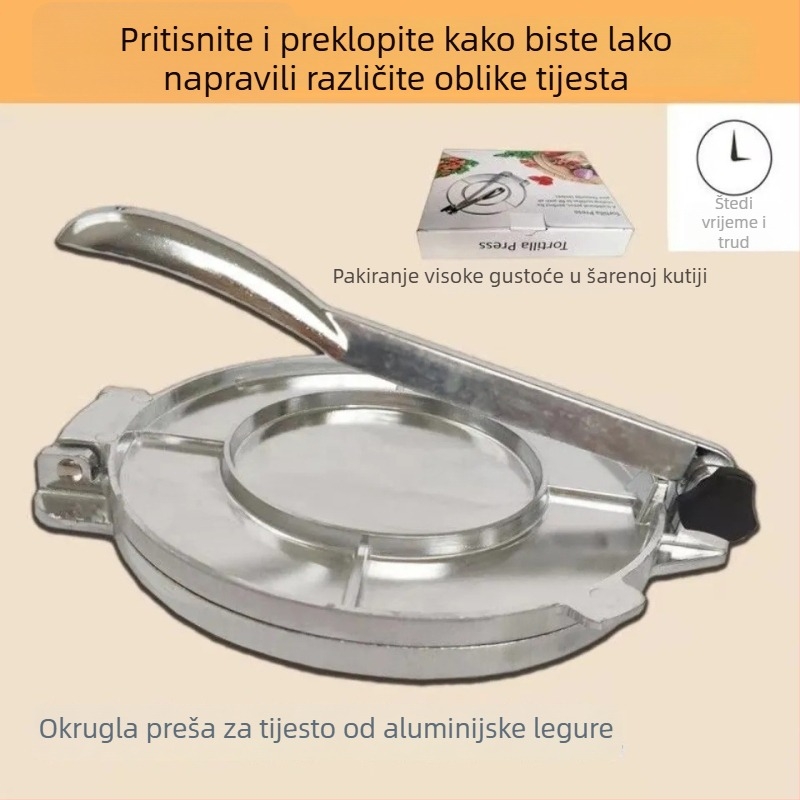 Kućni alat za prešanje i oblikovanje tijesta za knedle