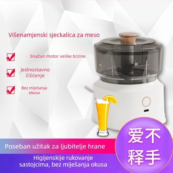 Bežični električni višefunkcionalni kuhinjski procesor za češnjak i hranu za bebe