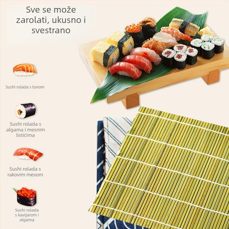 Bambusova sushi mat za rolanje sushi
