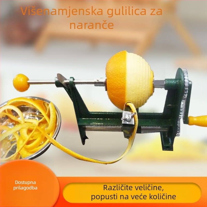 Ručni oguljivač naranči i voća, višenamjenski, nehrđajući čelik, kućna upotreba