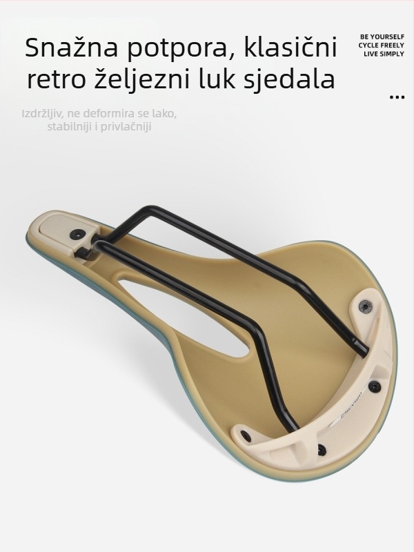 Sjedalo za fiksni bicikl s nitima, šarolično retro sjedalo, torbica za sjedalo, planinski bicikl, sklopiva jastućnica za sjedalo