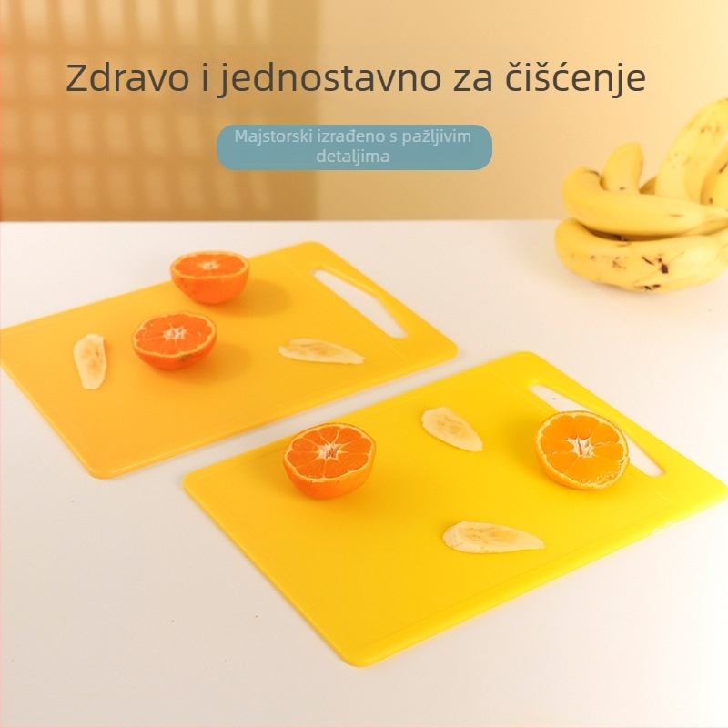 Dvostrana daska za rezanje od PE-a, protuklizna, otporna na plijesan, kuhinja, višenamjenska