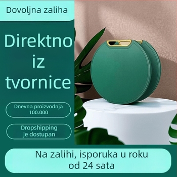 Kuhinjska daska za rezanje, protivklizna, antibakterijska i otporna na plijesan, dvostrana, zelena PE plastika, uspravni dizajn