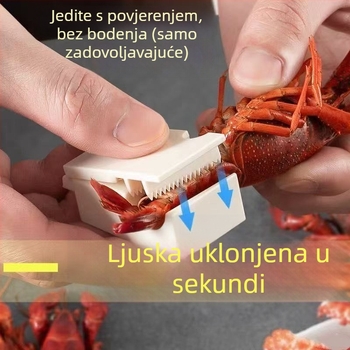 Novi model alata za ljuštenje rakova i vađenje mesa