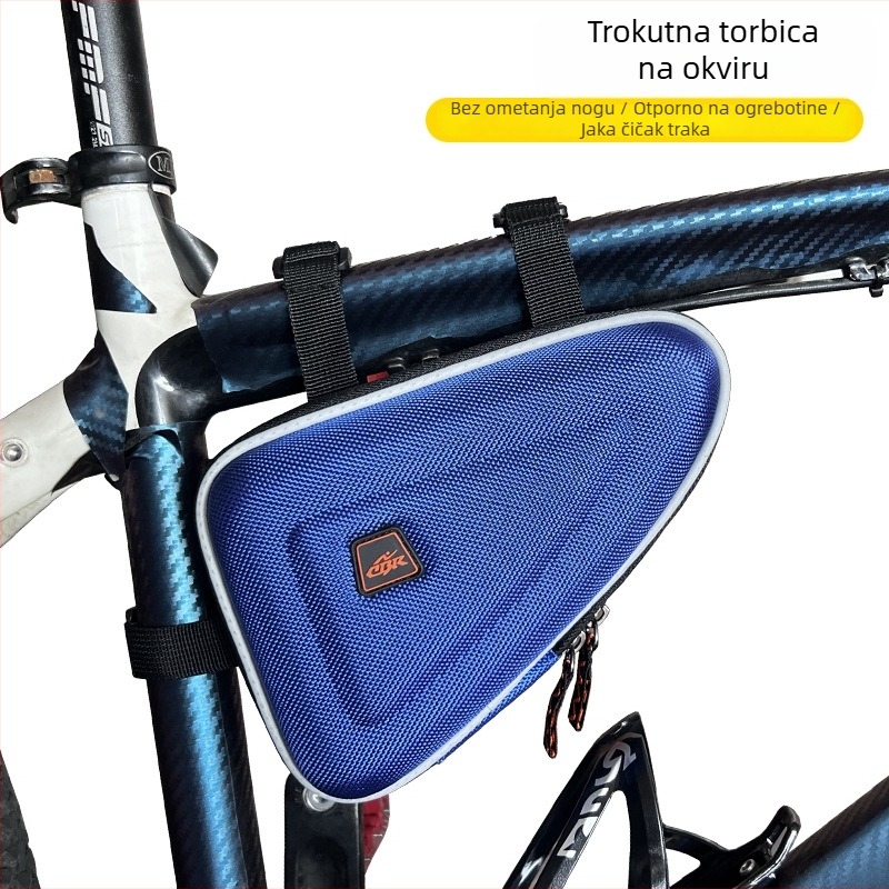 CBR trokutasta torbica za alat za bicikl, montaža na gornju cijev, dodatak za planinski bicikl