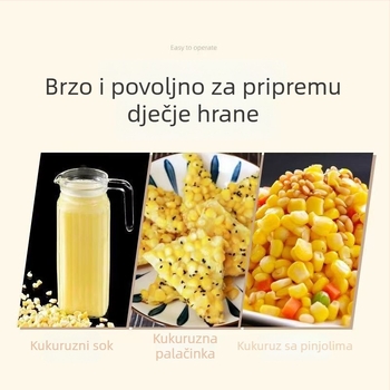 Nerđajući čelik kukurica alat — ručni odvajač zrna i strugač za kuhinju