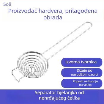 Nehrđajući čelični odvajač bjelanjka i žumanjka, filtr za jaja – alat za pečenje