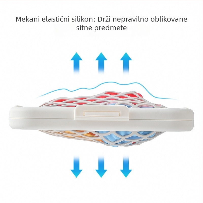 Nova silikon mini košarica za perilicu posuđa, kuhinjski dodaci, kutija za odvod