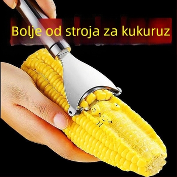 Nehrđajući čelik kukuruzni alat za guljenje i odvajanje zrna – kućanski kuhinjski alat