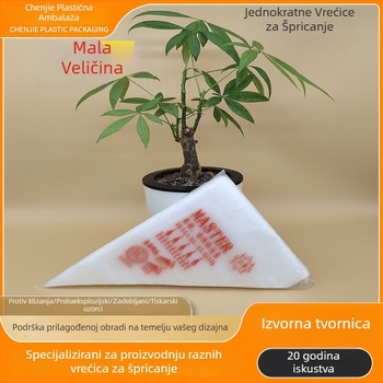 Jednokratne vrećice za ukrašavanje trokutastog oblika, male veličine, paket od 100 komada