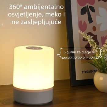 Punjačka noćna lampica za spavanje, dodirna lampica za hranjenje bebe, ambijentalna stolna lampica, svjetlo koje štedi oči