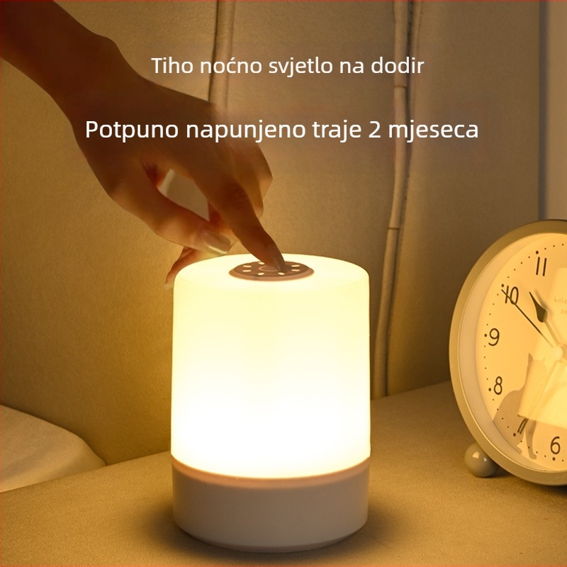 Punjačka noćna lampica za spavanje, dodirna lampica za hranjenje bebe, ambijentalna stolna lampica, svjetlo koje štedi oči