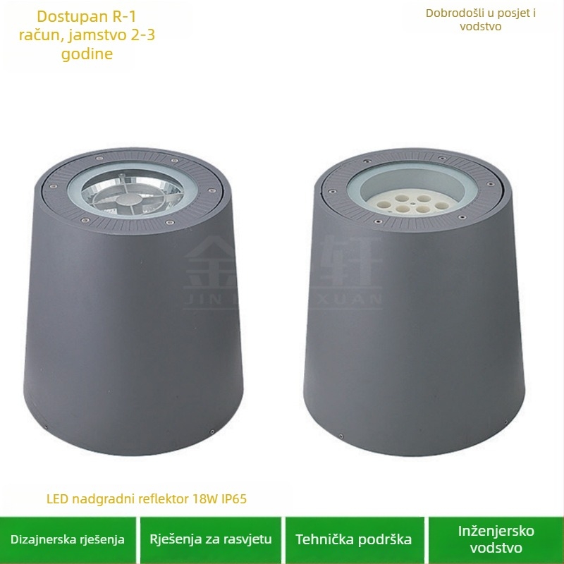 Cree LED set za pranje zida s podesivim kutom, vanjsko kućište (montaža na površinu ili ugrađena)