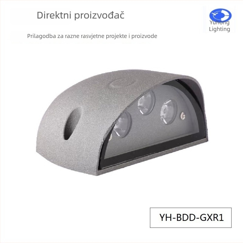 LED rasvjeta za staze u vrtu i stepenice – aluminijsko kućište, IP66, 24V DC, LED visoke snage