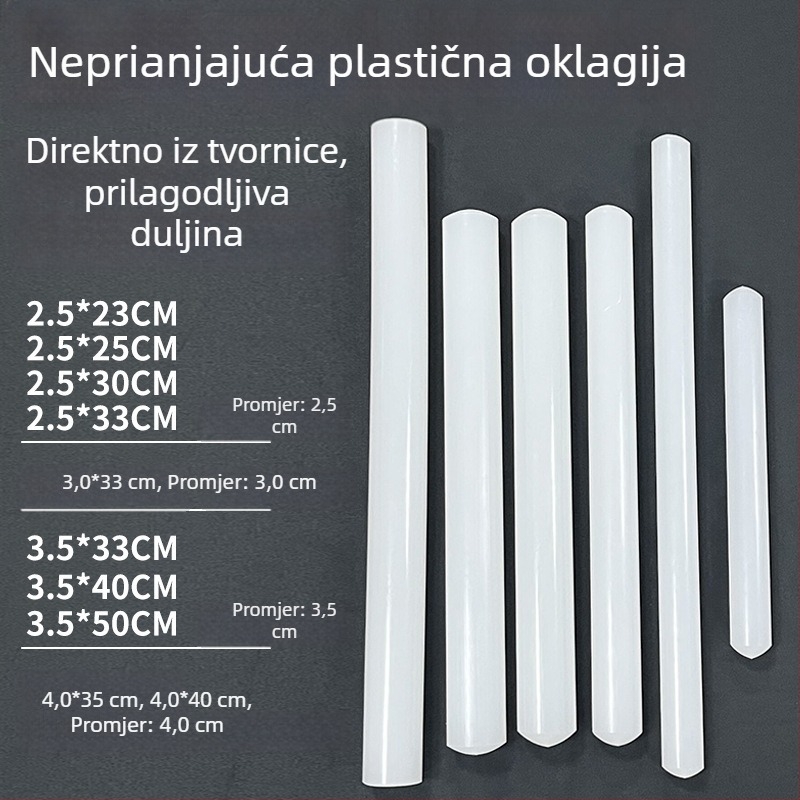 Veliki nelepivi valjak za tijesto i fondant – kućna upotreba, DIY tortama
