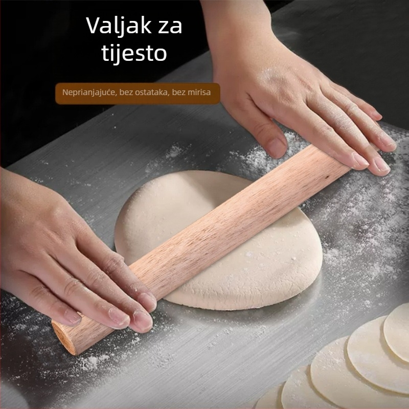 Drveni valjak za tijesto