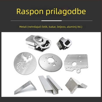 Prilagođene mehaničke hardverske dijelove od nehrđajućeg čelika, bakra, željeza i aluminija