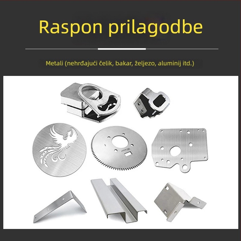 Prilagođene mehaničke hardverske dijelove od nehrđajućeg čelika, bakra, željeza i aluminija