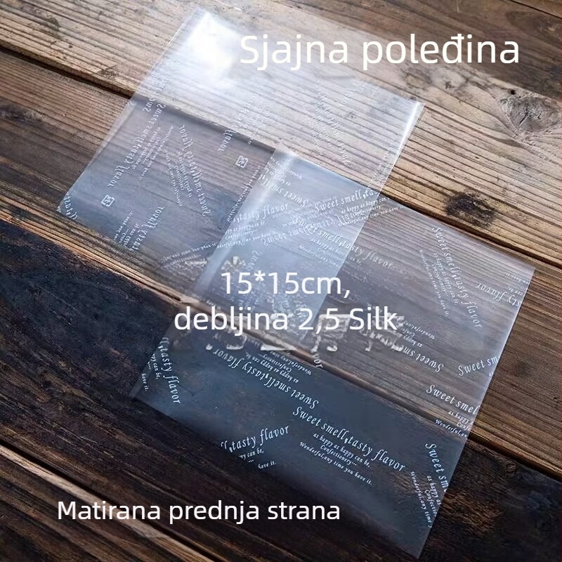 Papirom za pečenje otporan na masnoću s plastičnim floralnim premazom, osnovni papir, mousse papir i krušni papir