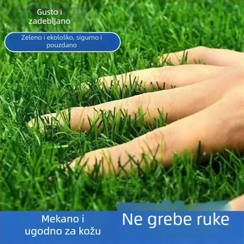 Izgledna umjetna trava za zelene prostore, ograda za vrtić, plastična vanjska trava za balkon i dvorište, UV zaštita