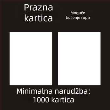 Čvrst bijeli karton za učenje slova i riječi – DIY grafiti, ručno oslikana razglednica i čestitka, 300 g