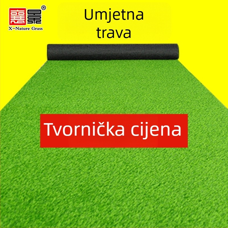 Monofilamentni ekstrudirani umjetni travnjak za vrtiće, zabavne parkove, vjenčanja i nogometna igrališta
