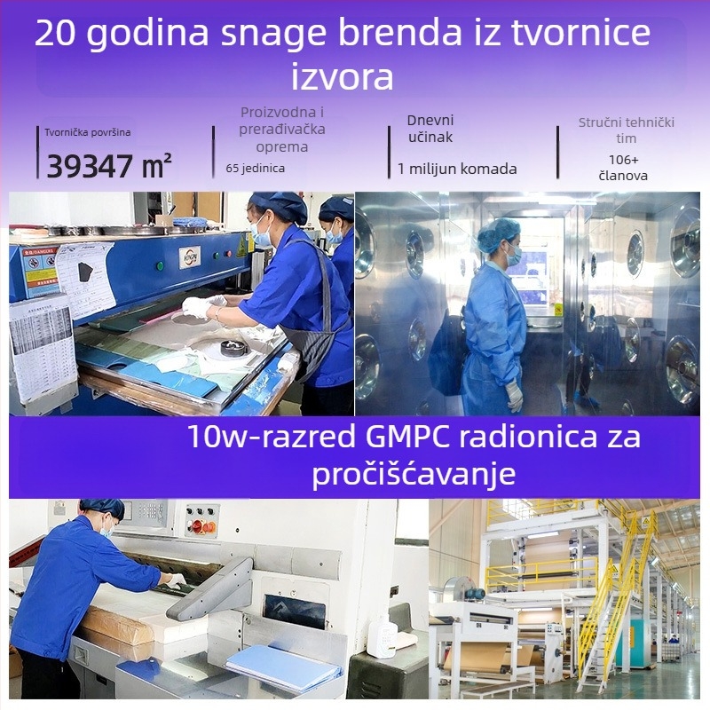 Papir za pakiranje mljevenog mesa za hamburgere, dvostrano neprijanjajući papir s silikonastim premazom, pogodna za hladnjak, papir za odvajanje hrane, prilagodljiv