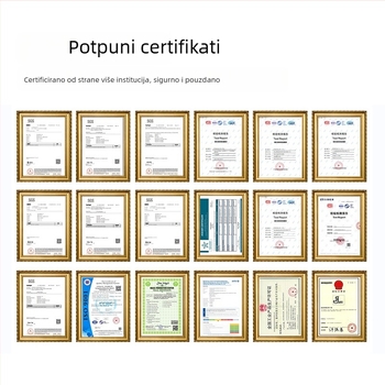 Kvadratični papir za parenje, neprijanjiv, jednokratni, pravokutni papir za parenje