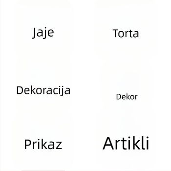 Dekorativne naljepnice od wafer papira za tortu s četiri boje ispisa, za crvenu tortu i kutiju za izvlačenje