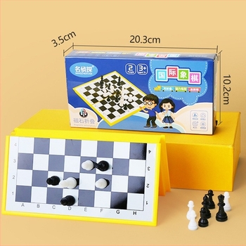 Magnetski sklopivi šahovski set s više igara: Flying Chess, Gomoku, Jungle Chess, Jumping Chess i Kineski šah