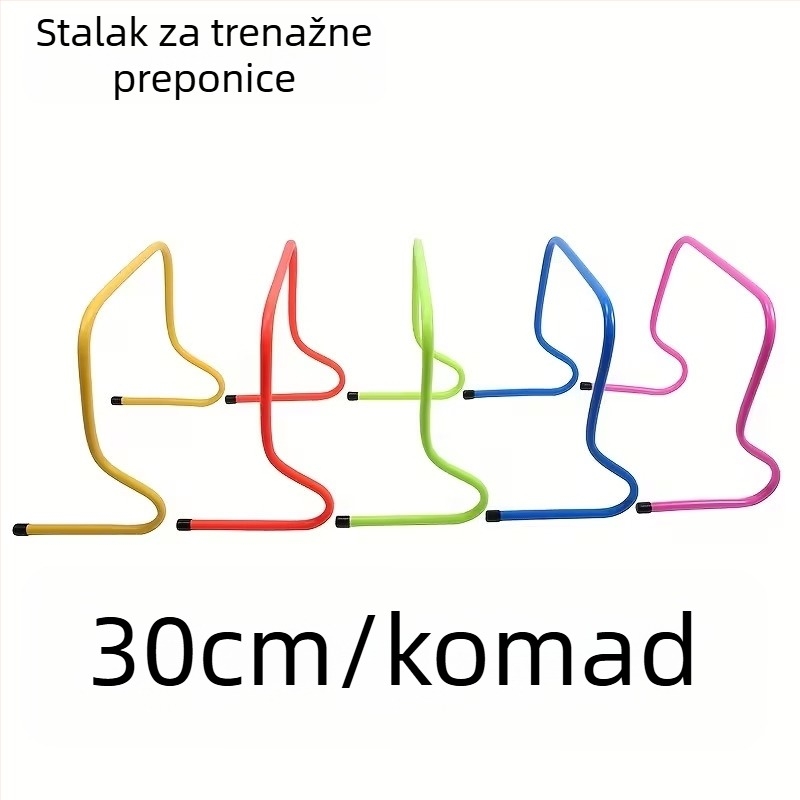 PVC oprema za nogometnu trening s preprekama i šipkama za agilnost i trčanje