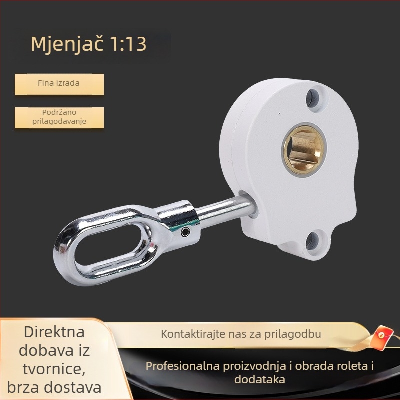 Vanjska vrtna pergola s aluminijskim lamelama sjenila, glava mjenjača 1:13, serija ekološke sobe