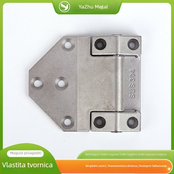 Šarka od nehrđajućeg čelika 201/304, teški industrijski šarki za vrata, lijevanje silica-sol