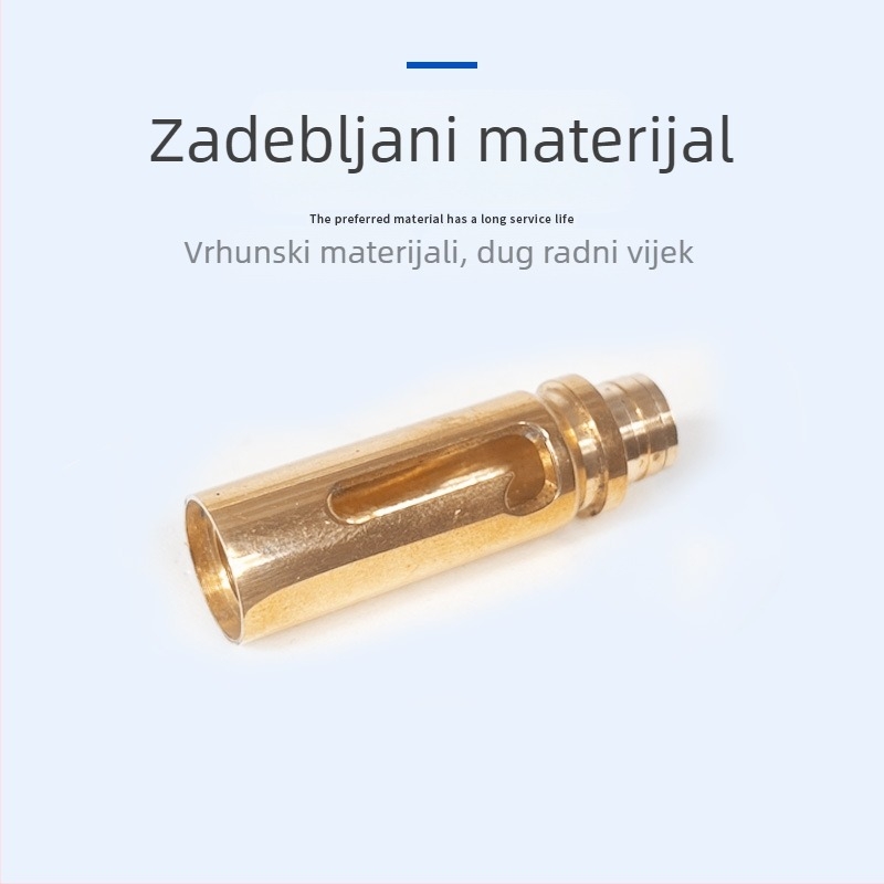 CNC precizni mosazni držač za pero – metalni dio