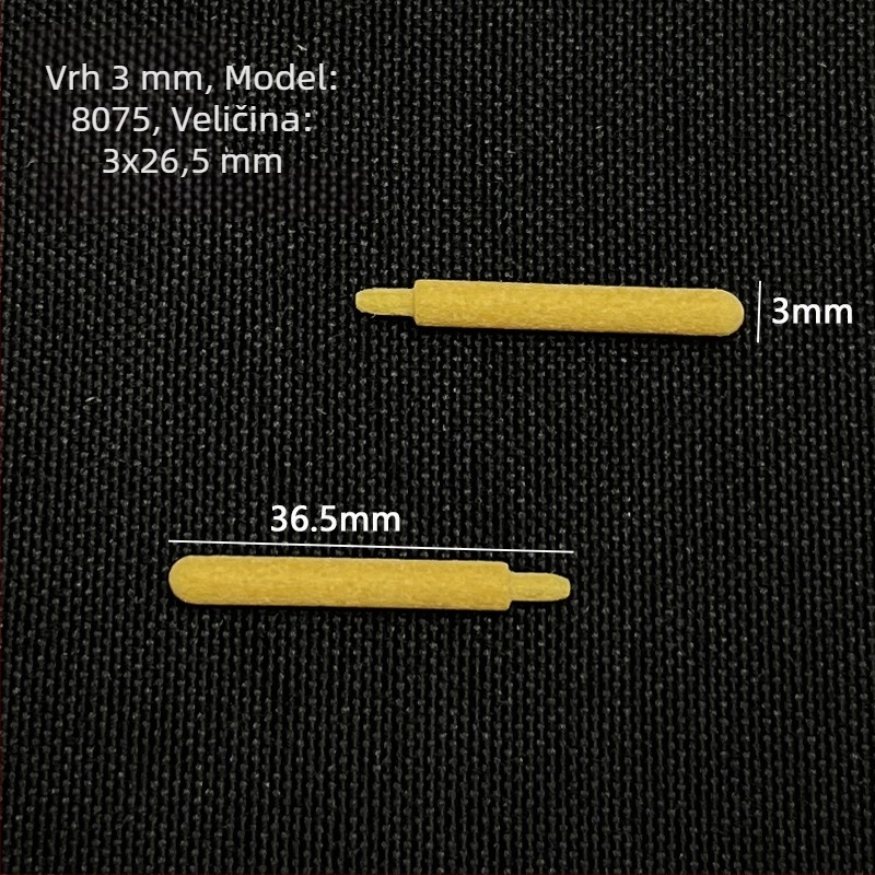 Zamjenski vrhovi za markere, 3 mm vrhovi na bazi ulja, duljina 27 mm, 100 kom/pak