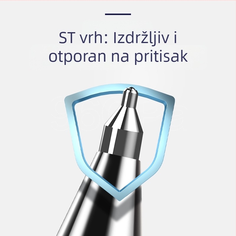 Deli SA575 gel pero, 0,5 mm, crna, s gumiranim držačem za glatko pisanje