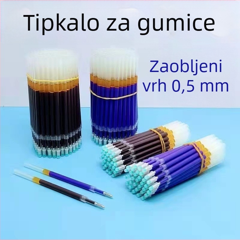 Zamjenska 0,5 mm kristalno plava, toplinsko brisanje, kuglična glava