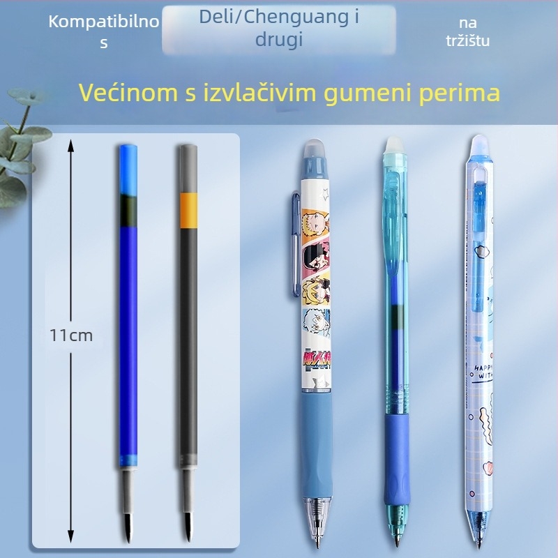 Zamjenska 0,5 mm kristalno plava, toplinsko brisanje, kuglična glava