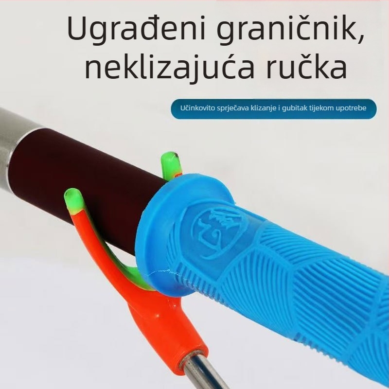 Proširena silikonska navlaka za ručicu upravljača bicikla, upija znoj i protuklizno, pogodna za ručice upravljača i ručice štapa za ribolov