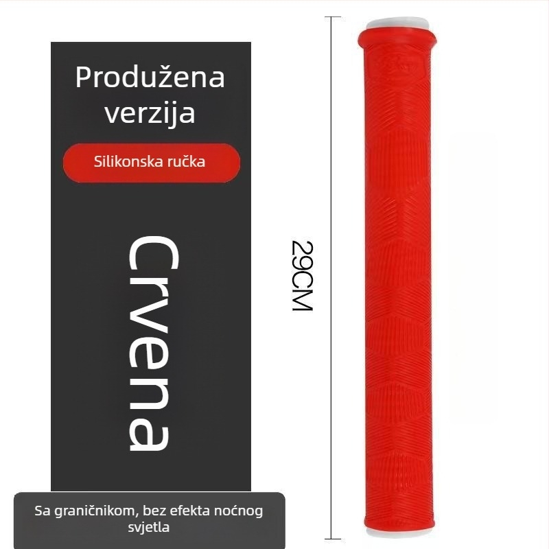 Proširena silikonska navlaka za ručicu upravljača bicikla, upija znoj i protuklizno, pogodna za ručice upravljača i ručice štapa za ribolov