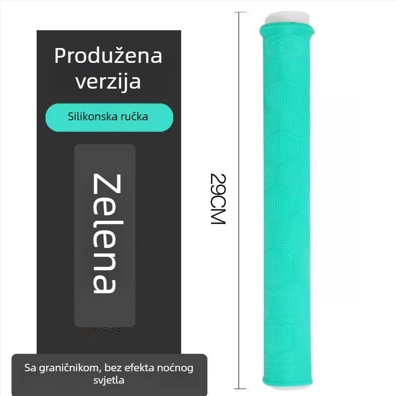 Proširena silikonska navlaka za ručicu upravljača bicikla, upija znoj i protuklizno, pogodna za ručice upravljača i ručice štapa za ribolov