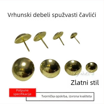 Kugličaste čavle za tapeciranje kauča, ugljikovo čelik