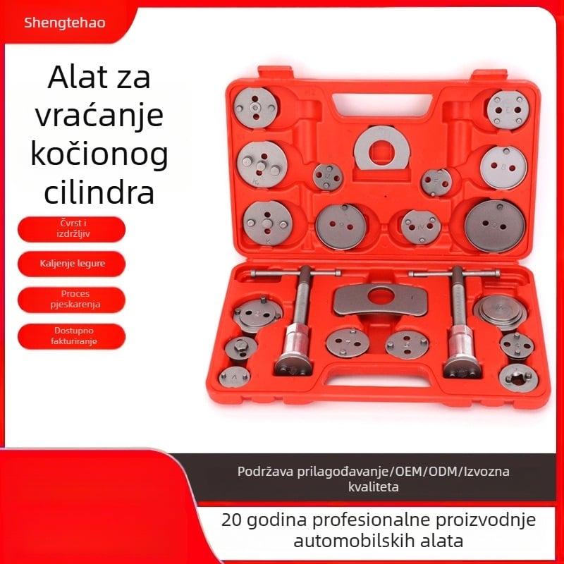 Prijenosni alat za vraćanje klipa kočnice pri zamjeni kočionih pločica