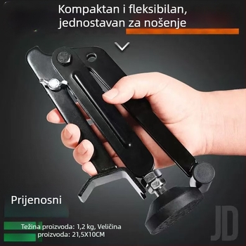 Prijenosna dizalica za motocikl, sklopivi parkirni stalak, okvir za potporu kickstenda, alat za održavanje i popravke, alat za čišćenje lanca s jednim ramenom