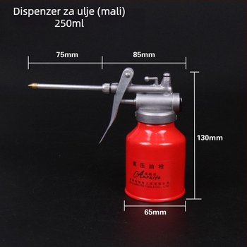 Pistolj za podmazivanje visokog tlaka s produžnim štapom, 250–400 ml, kućni alati