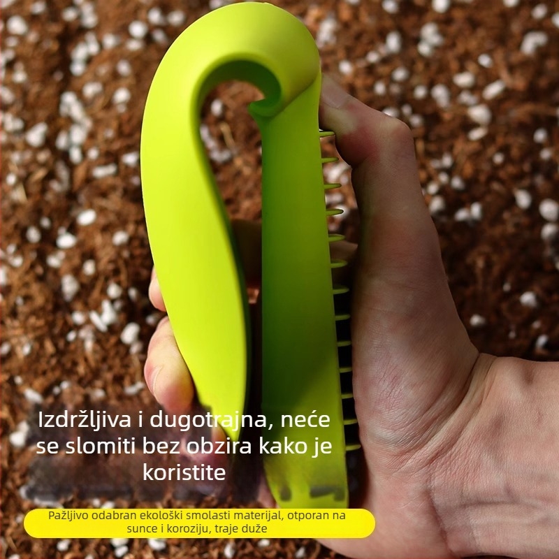 Kerti lopata od čvrstog plastika za kopanje tla i prozračivanje tla, pogodna za balkon uzgoj