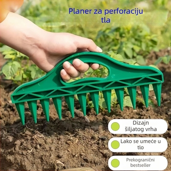 Alat za razmještanje sjemena i bušenje rupa za vrtlarenje