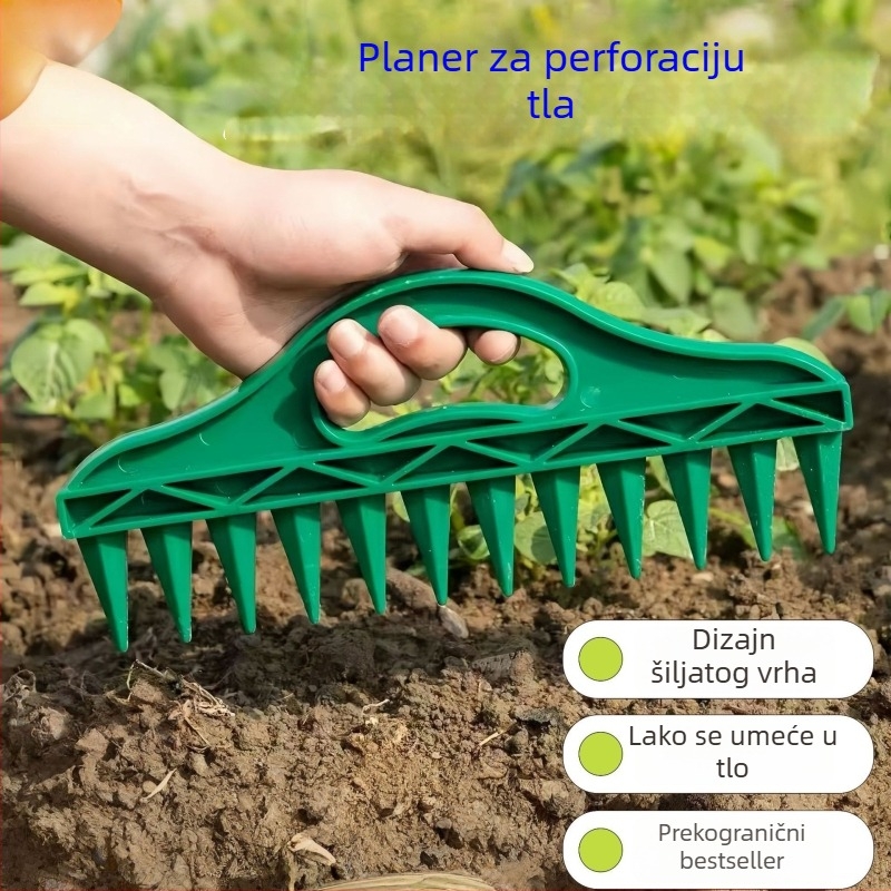 Alat za razmještanje sjemena i bušenje rupa za vrtlarenje