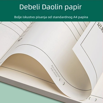 Dnevnik dnevnog poslovanja i kućne upotrebe, evidencija prihoda i rashoda za kozmetički salon.